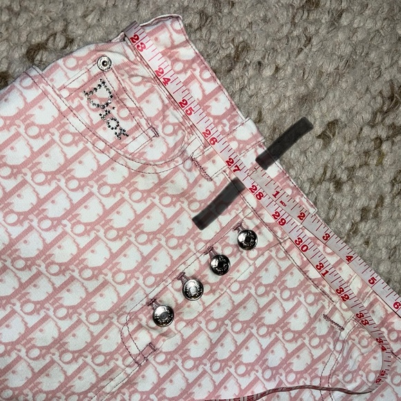 ❌ SOLD ❌ 💗RARE💗 - Authentic Vintage Dior Pink Trotter Pencil Skirt Size USA 2 - Picture 7 of 13